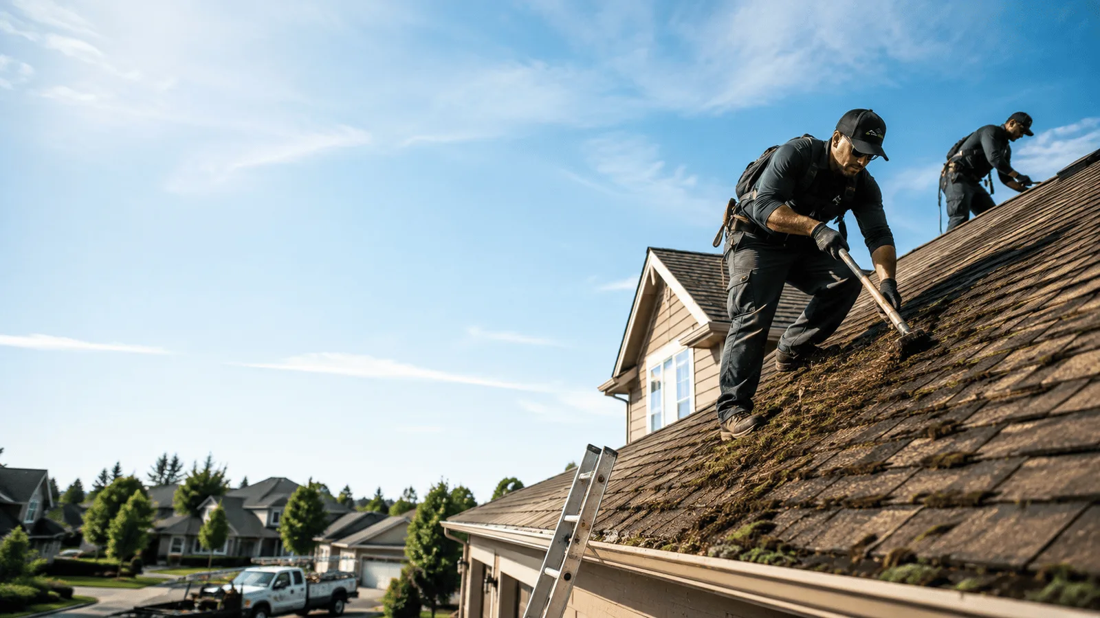 Roof Moss Removal in Mendocino, CA near me